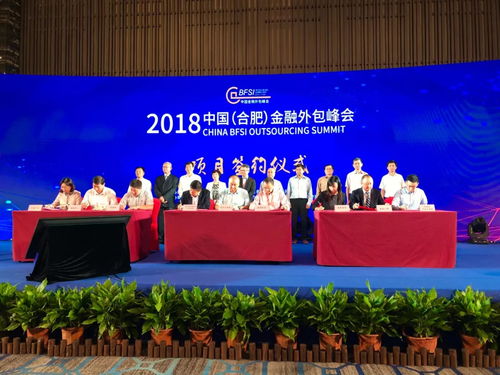 2018中國合肥金融外包峰會隆重召開，共繪服務新藍圖